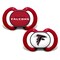Atlanta Falcons Pacifier 2-Pack Official Nfl Baby Pacifiers Bpa-Free Silicone